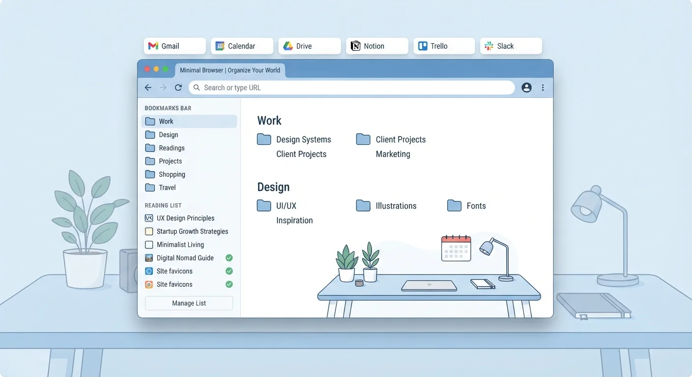 Bookmarks, Reading Lists, and Pinned Tabs: Organising What You Save Online