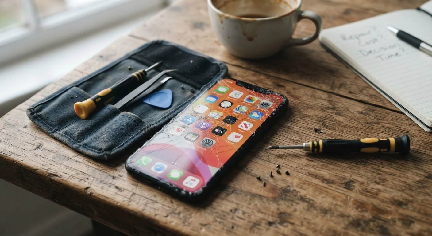 Cracked Screen, Dead Charging Port, Bad Battery: Weighing Repair Against Replacement