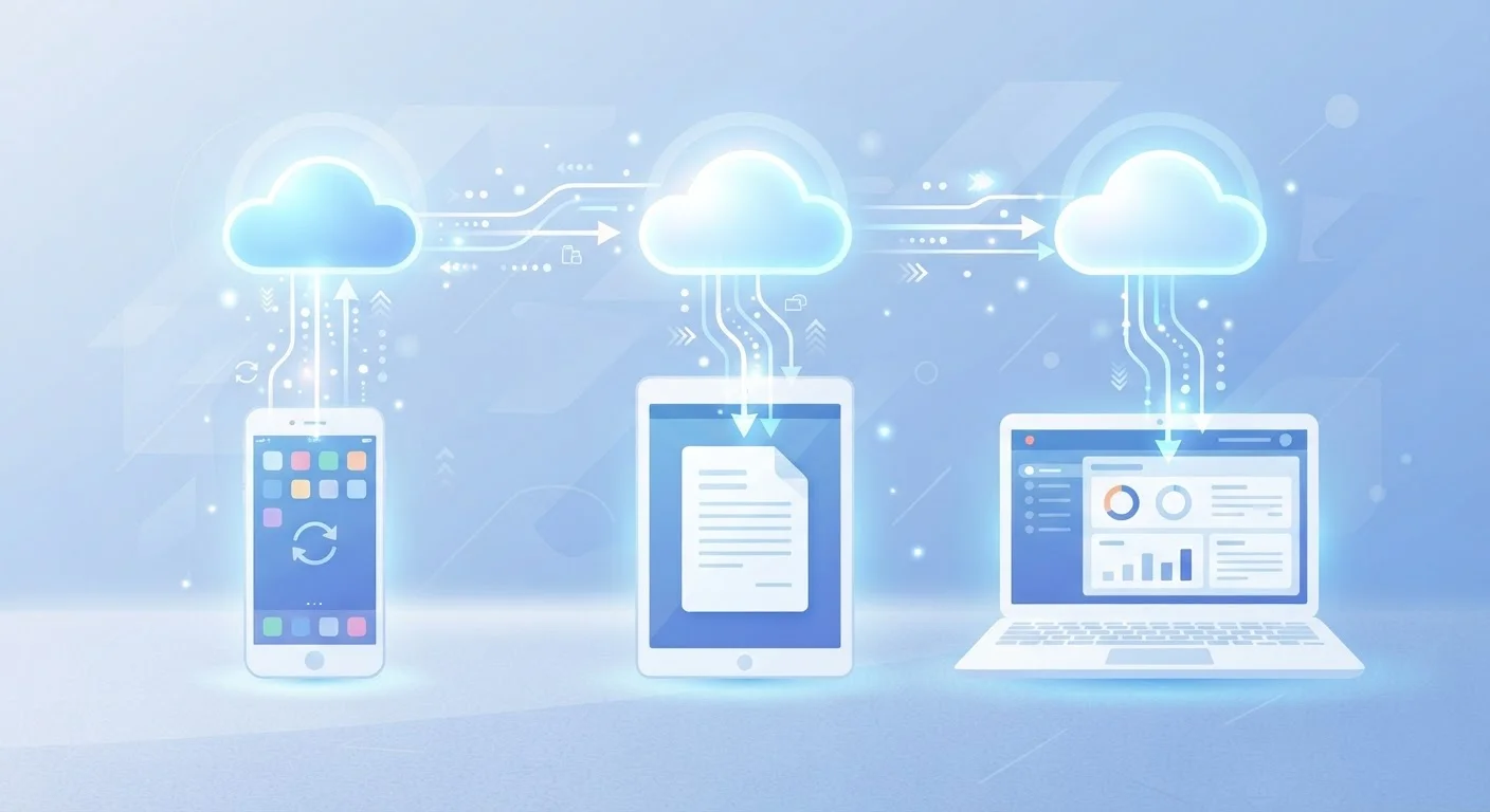 How Apps Store and Sync Your Data Across Devices