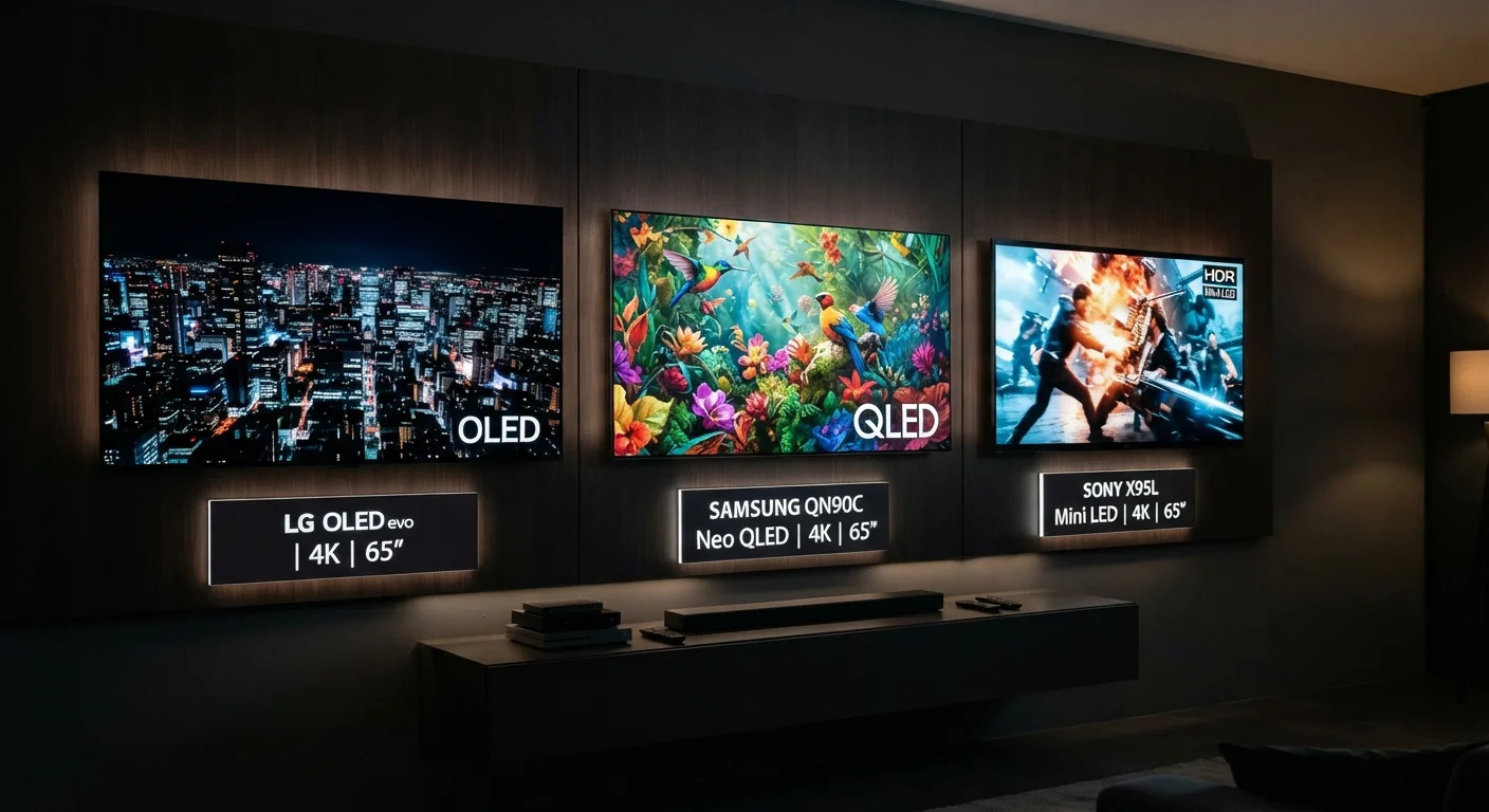 OLED, QLED, and LED TVs: What the Panel Technology Actually Changes