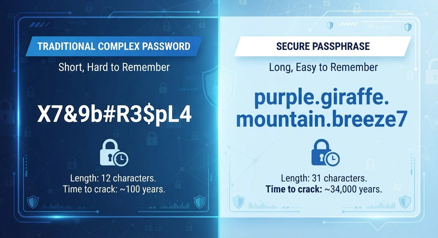 Passphrases vs. Passwords: Which One Is Harder to Crack?