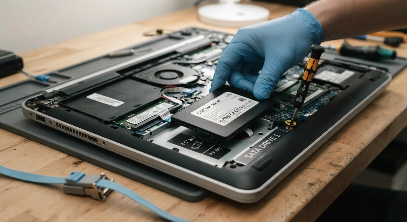 Replacing a Hard Drive with an SSD