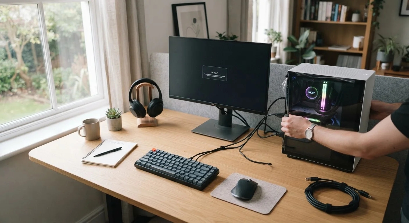 Setting Up a Desktop PC for the First Time
