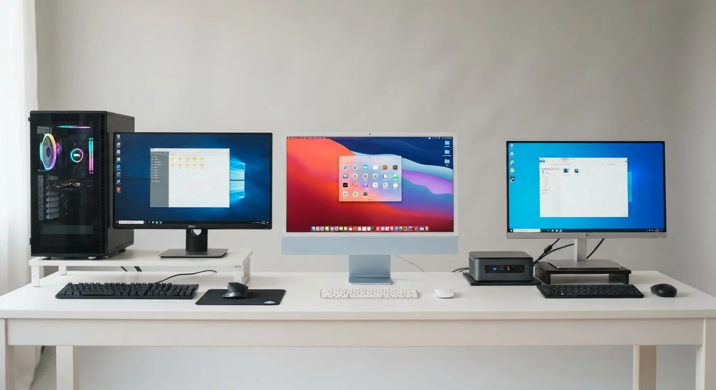 Tower, All-in-One, or Mini PC: Understanding the Desktop Form Factor Divide
