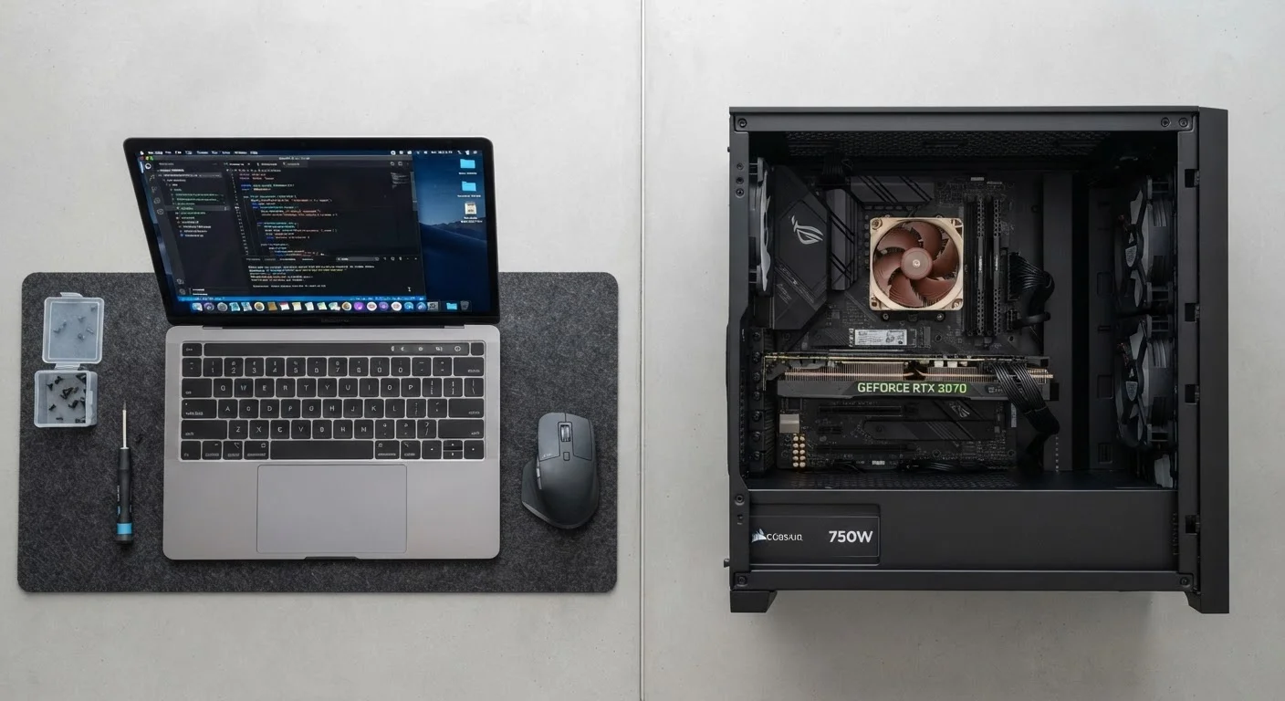 Upgrading a Laptop vs. a Desktop: What's Actually Possible on Each