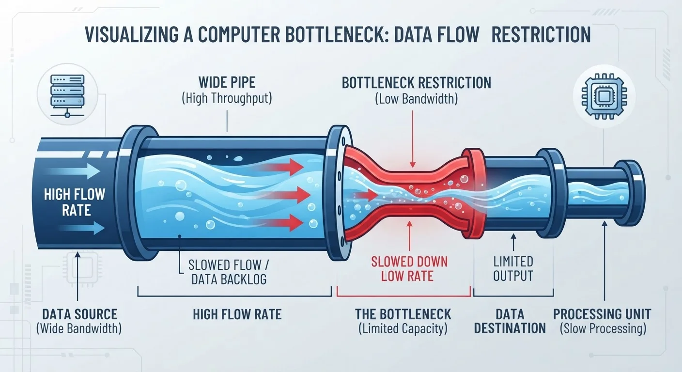What a Bottleneck Actually Is — and Why It Matters Before You Upgrade