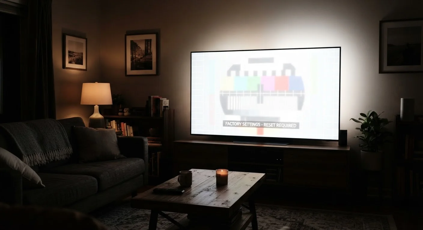 Why Your TV Picture Looks Worse After Unpacking It