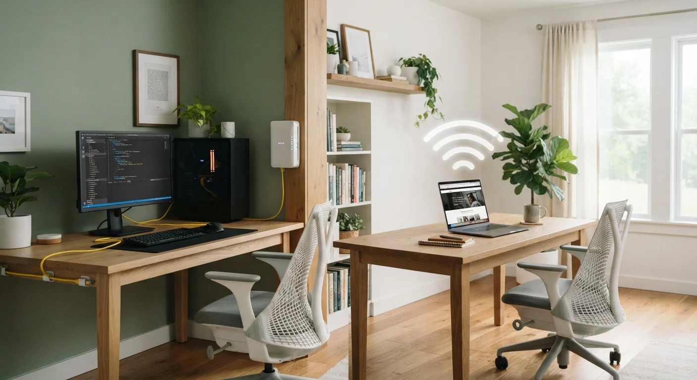 Wired Ethernet vs Wireless Wi-Fi for Home Connections