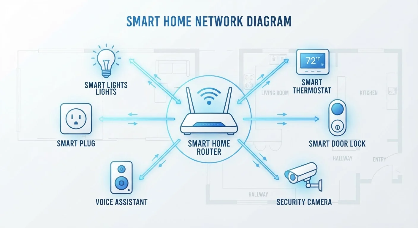 Zigbee, Z-Wave, and Wi-Fi: A Plain-Language Guide to Smart Home Protocols